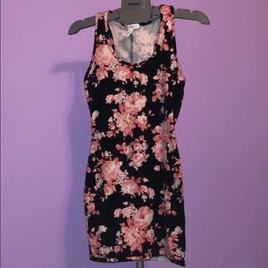 Floral tight dress